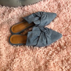 Autumn Women Slippers Flock Bowtie🎀 🛍